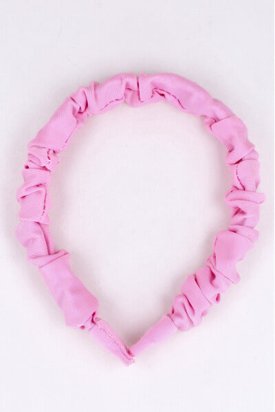 Pleasant fabric headband PINK