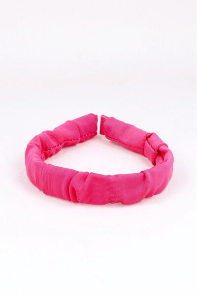 Pleasant fabric headband MAGENTA