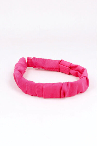 Pleasant fabric headband MAGENTA