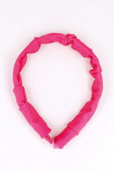 Pleasant fabric headband MAGENTA