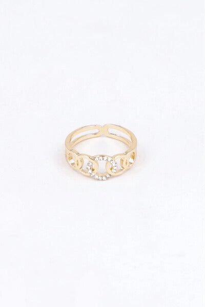 Anillo Multi Circulos ORO