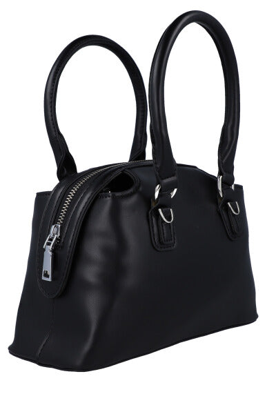 Bolso Bowling Efecto Piel NEGRO