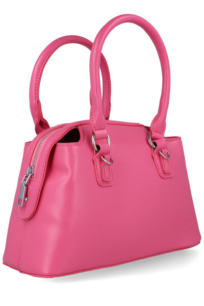 Bolso Bowling Efecto Piel ROSA