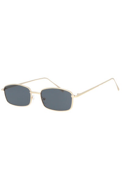 Lentes rectangulares armazon metal NEGRO