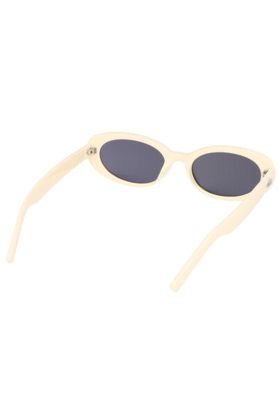 Oval lenses WHITE