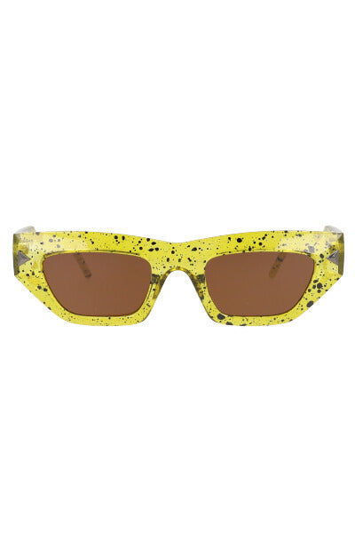 Lentes oversize manchas AMARILLO