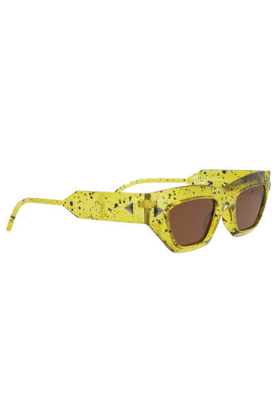 Lentes oversize manchas AMARILLO