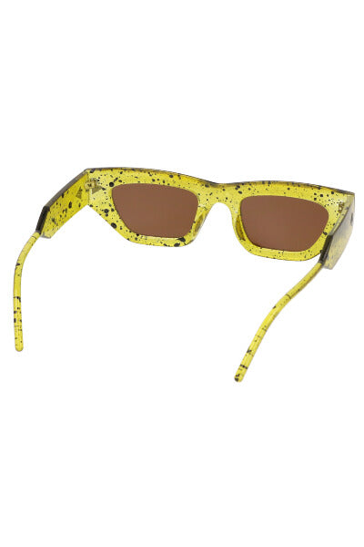 Lentes oversize manchas AMARILLO