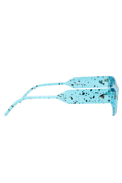 Lentes oversize manchas AZUL