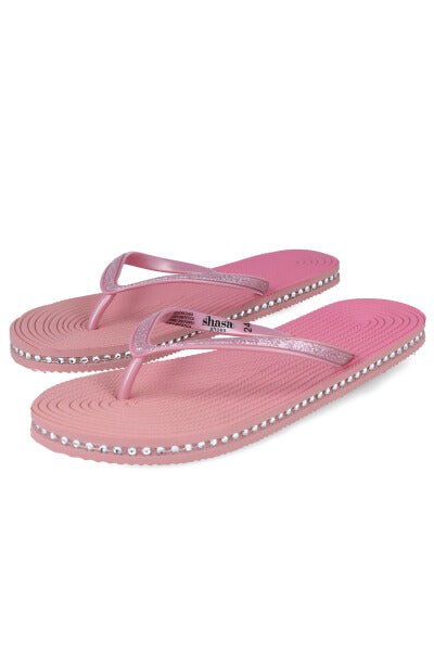 Flip flops degradado brillos ROSA COMBO