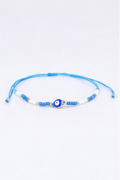 Thin eye bracelet BLUE