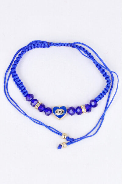 Heard eye bracelet BLUE