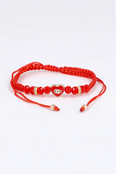 Heard eye bracelet RED