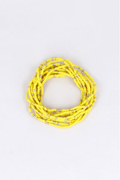 Set chairras bracelets YELLOW