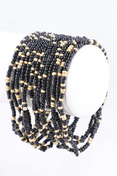 Set chairras bracelets BLACK