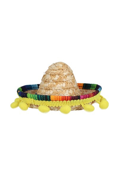 Mexican pet hat YELLOW