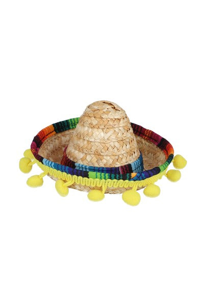 Mexican pet hat YELLOW