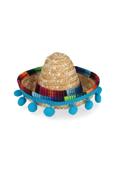 Mexican pet hat BLUE