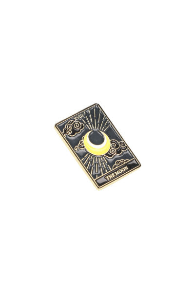 Pin carta tarot NEGRO