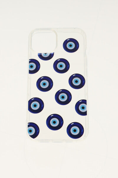 Funda celular i 13 ojo turco AZUL