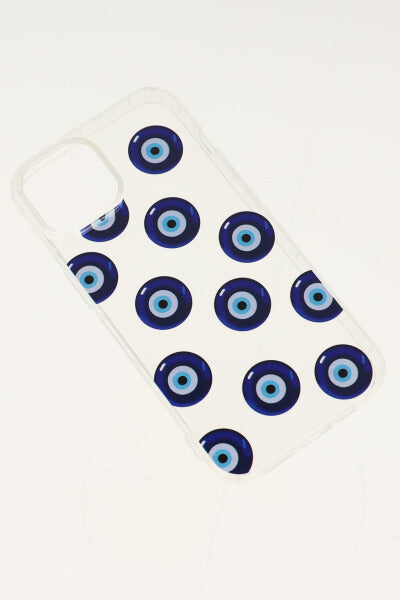 Funda celular i 13 ojo turco AZUL