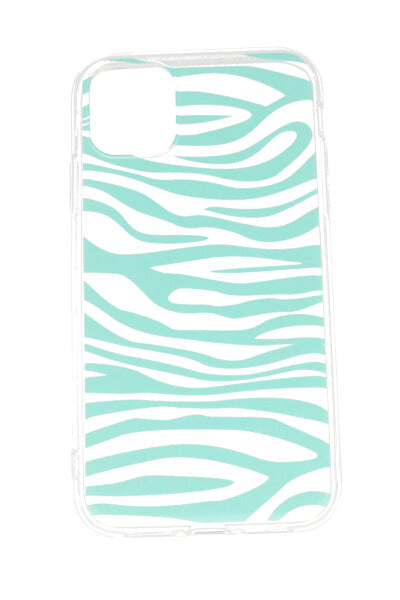 Funda celular i 11-xr cebra MENTA