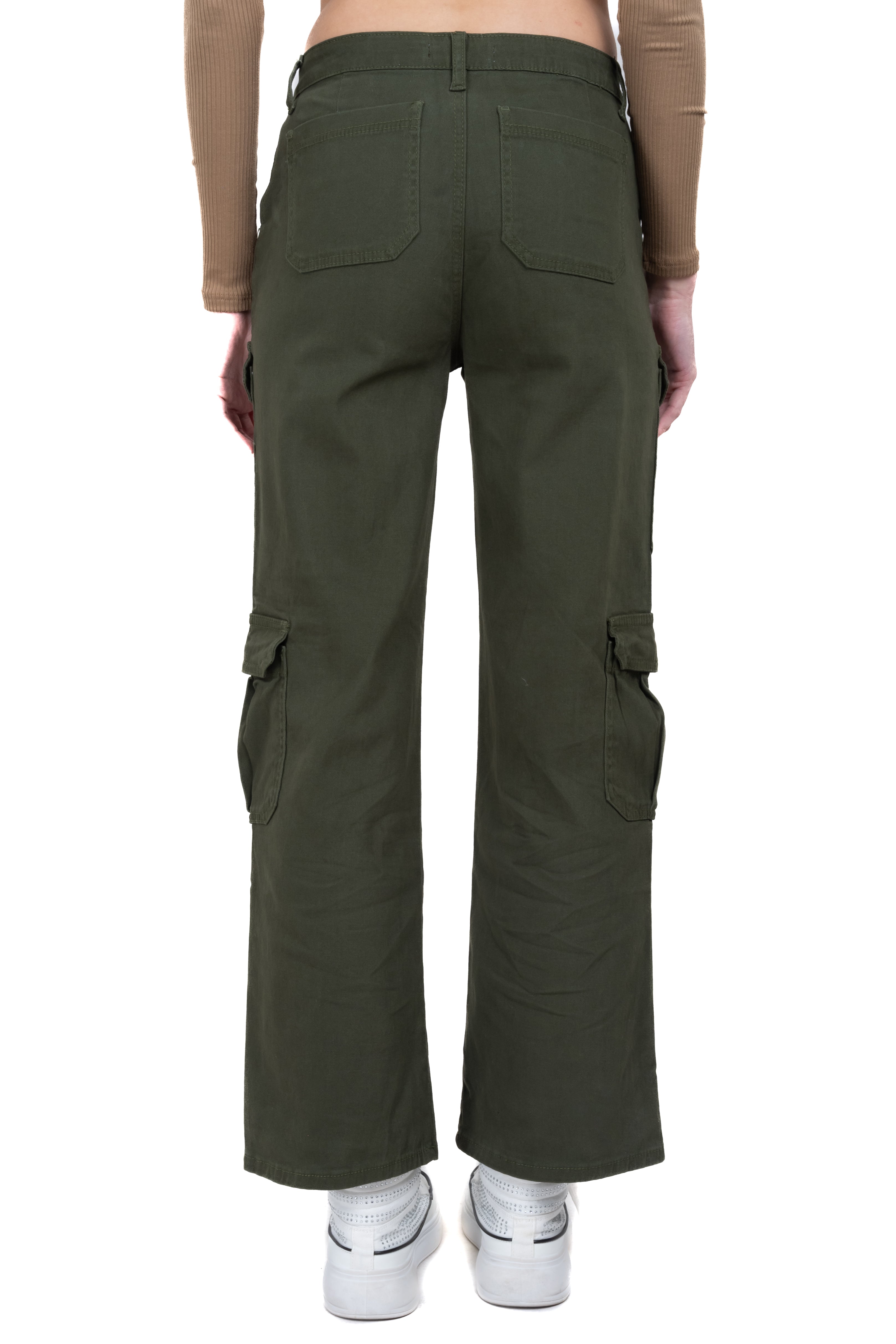 Jeans Straight Position OLIVE