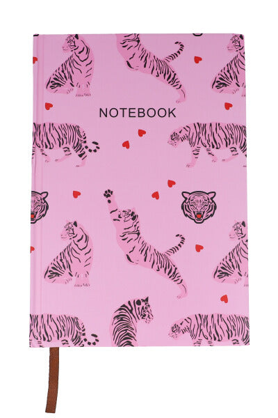 Libreta estampado leopardo ROSA