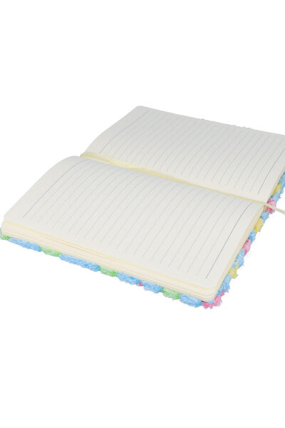 Libreta peluche estrellas AZUL