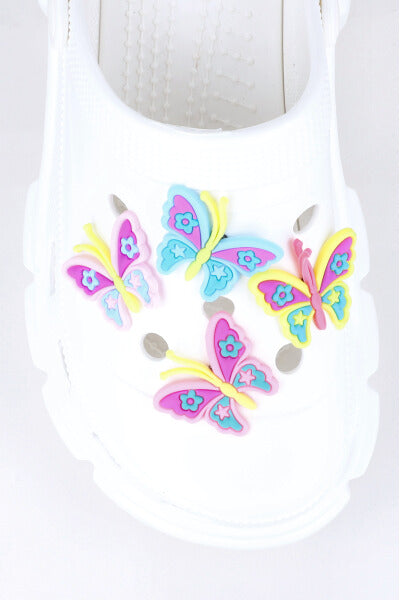 Chams Footwear butterflies MULTICOLORED