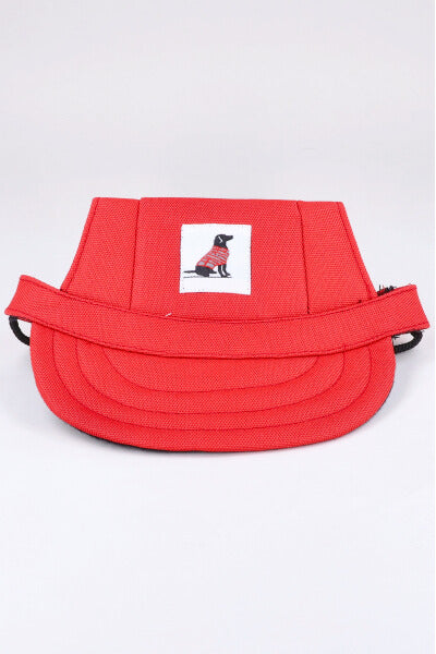 Gorra mascota cinta ajustable ROJO