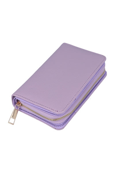 cartera midi simple LILA