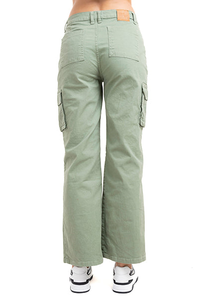 Jeans Post Straight Monocolor Light green