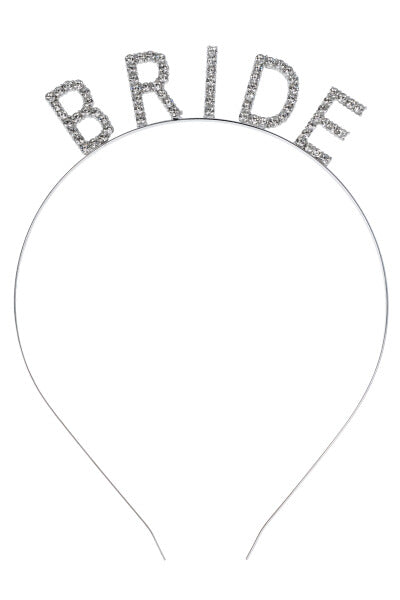 Bride shine headband SILVER