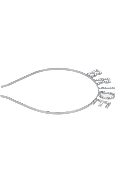 Bride shine headband SILVER