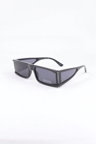 Lateral mica rectangle lenses BLACK