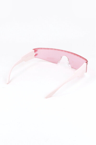 Lentes aviador oscuros brillos ROSA