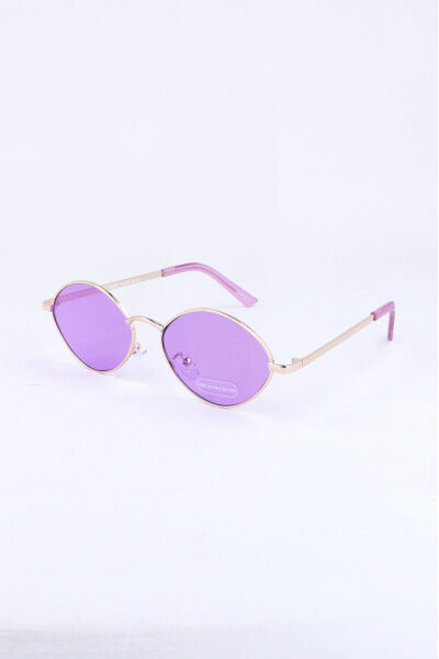 Oval retro lenses PURPLE