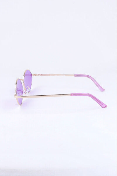 Oval retro lenses PURPLE