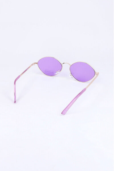 Oval retro lenses PURPLE