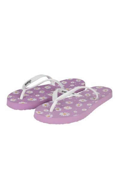 Flip Flop Flores MORADO