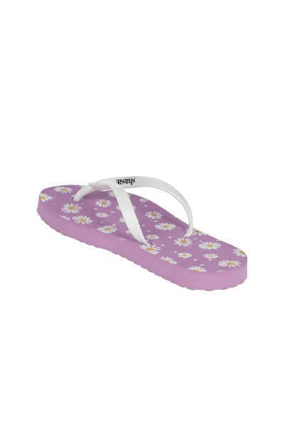 Flip Flop Flores MORADO