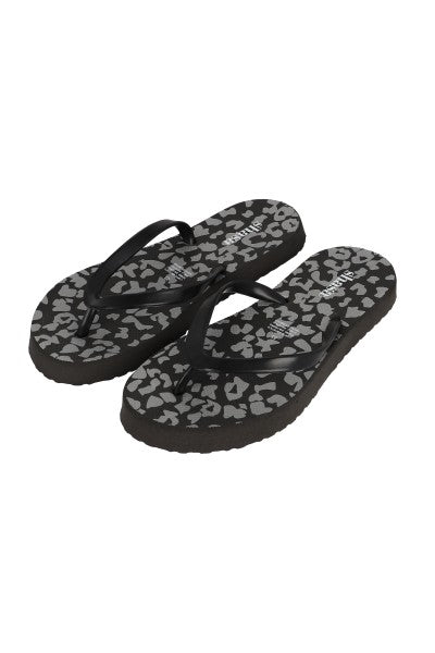 Flip flops estampado animal print NEGRO