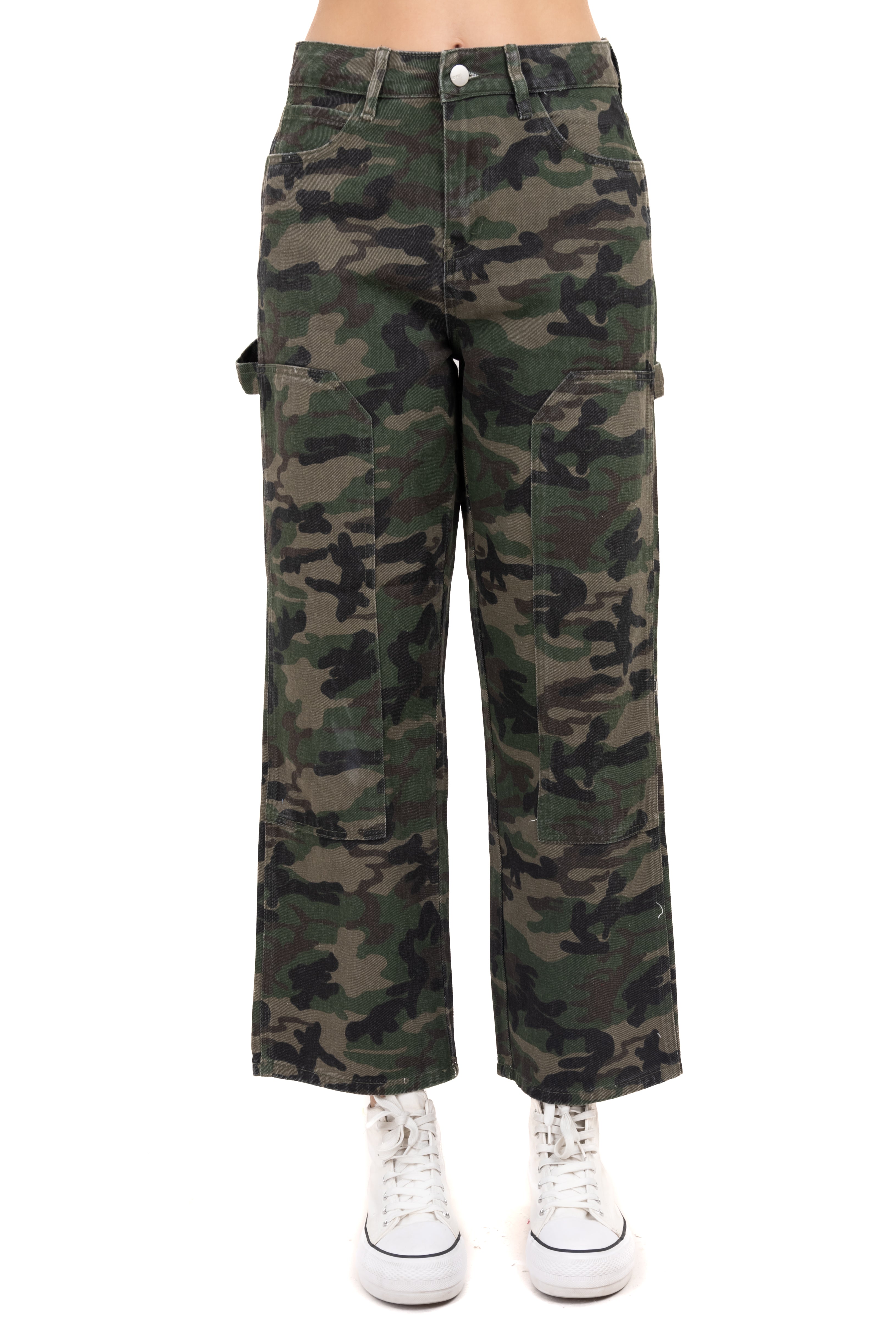 Jeans Camouflage Olive Combo