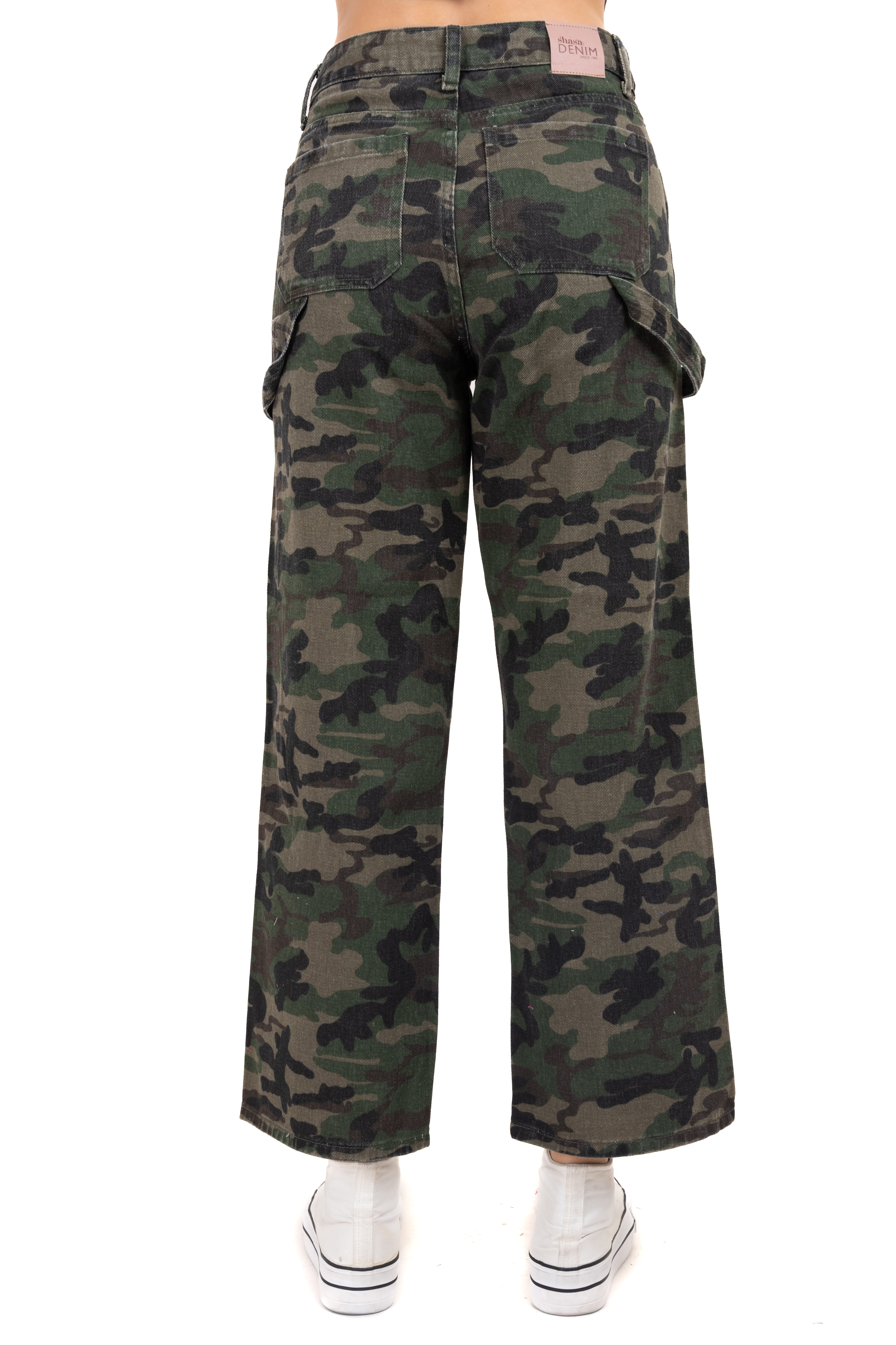 Jeans Camouflage Olive Combo