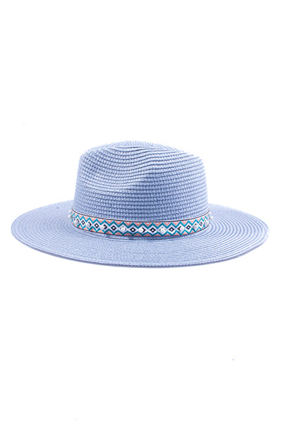 Fedora Detalle Cinta AZUL