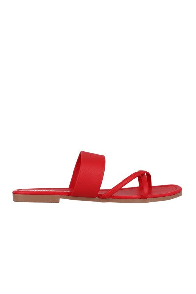 Sandal Palas Cruzadas RED