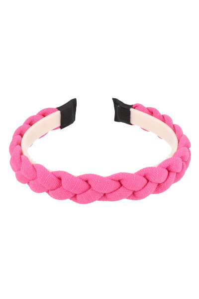 Braided headband PINK