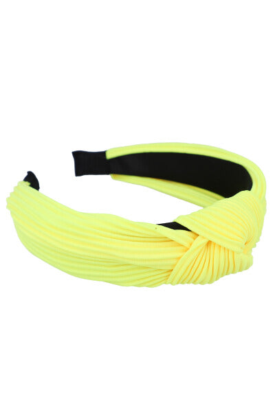 Pisada knot headband YELLOW