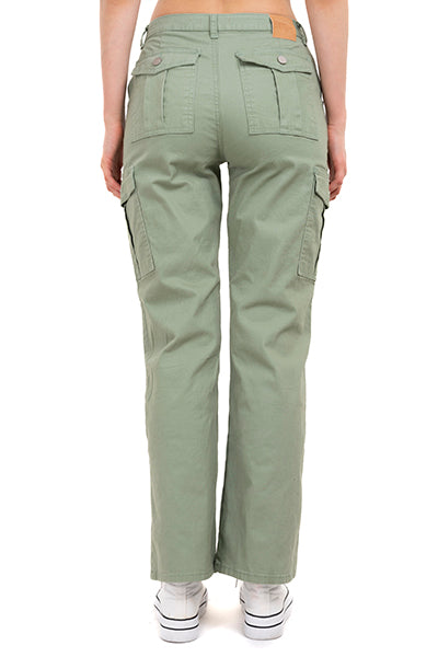 WIDE leg Jeans Pockets Light green